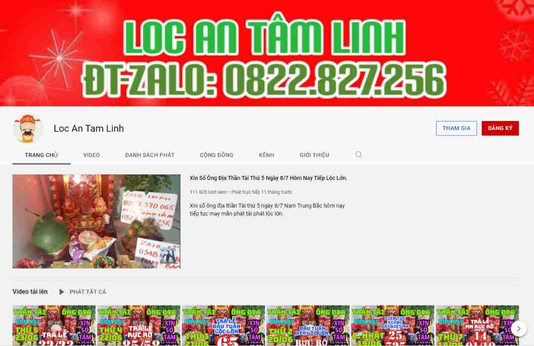 Lộc an tâm linh là ai?