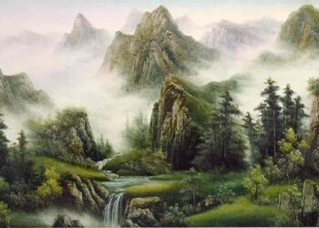 Tranh phong thủy cho người mệnh thổ