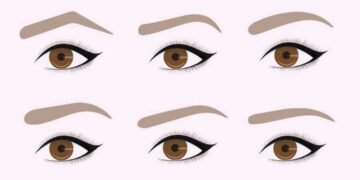 Có chân mày phong thủy khá đơn giản và dễ dàng