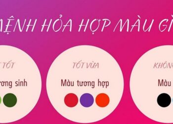 Mệnh hỏa hợp màu gì nhất và xung khắc với màu gì?