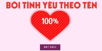 Bói tình yêu theo tên