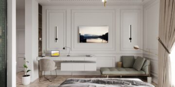 Các mẫu phòng ngủ màu trắng