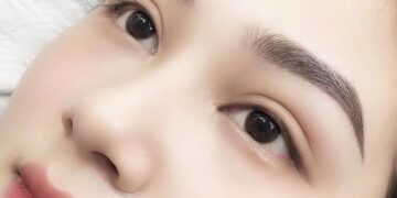 Chân mày phong thủy cho mặt tròn