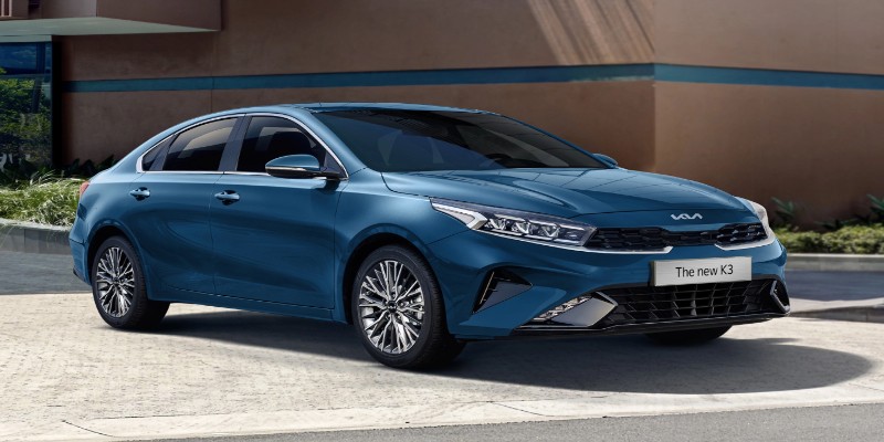 Kia K3 sở hữu thiết kế sedan thanh thoát