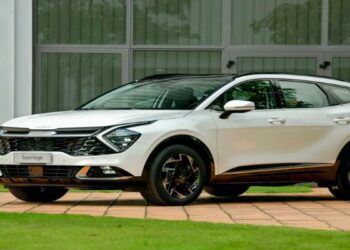 Sportage nổi bật với thiết kế cơ bắp